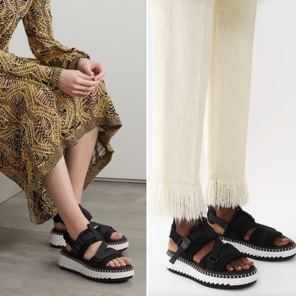 Chloé | SOLD OUT Lilli Flat Sandal in Black - Size IT 37